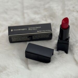 Illamasqua Antimatter Lipstick - Midnight (Deep Red Blue) Full Size 0.15oz - NEW